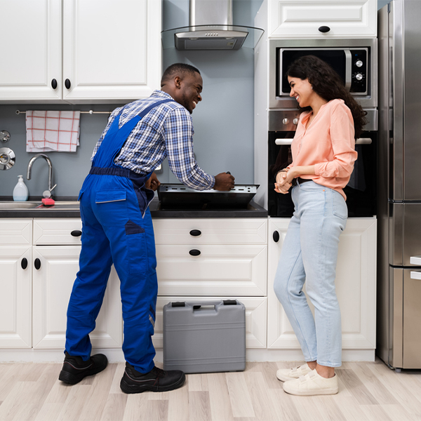 what kind of warranty do you offer on your cooktop repair services in Martindale